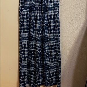 Navy Tie-Dye lounge pants